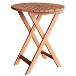 FLORIDA-R τραπέζι κήπου ξύλινο ΜΕΛΙ, Φ60xH75